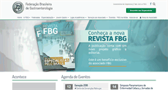 Desktop Screenshot of fbg.org.br