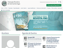 Tablet Screenshot of fbg.org.br