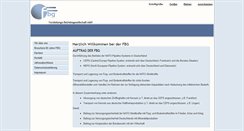 Desktop Screenshot of fbg.de
